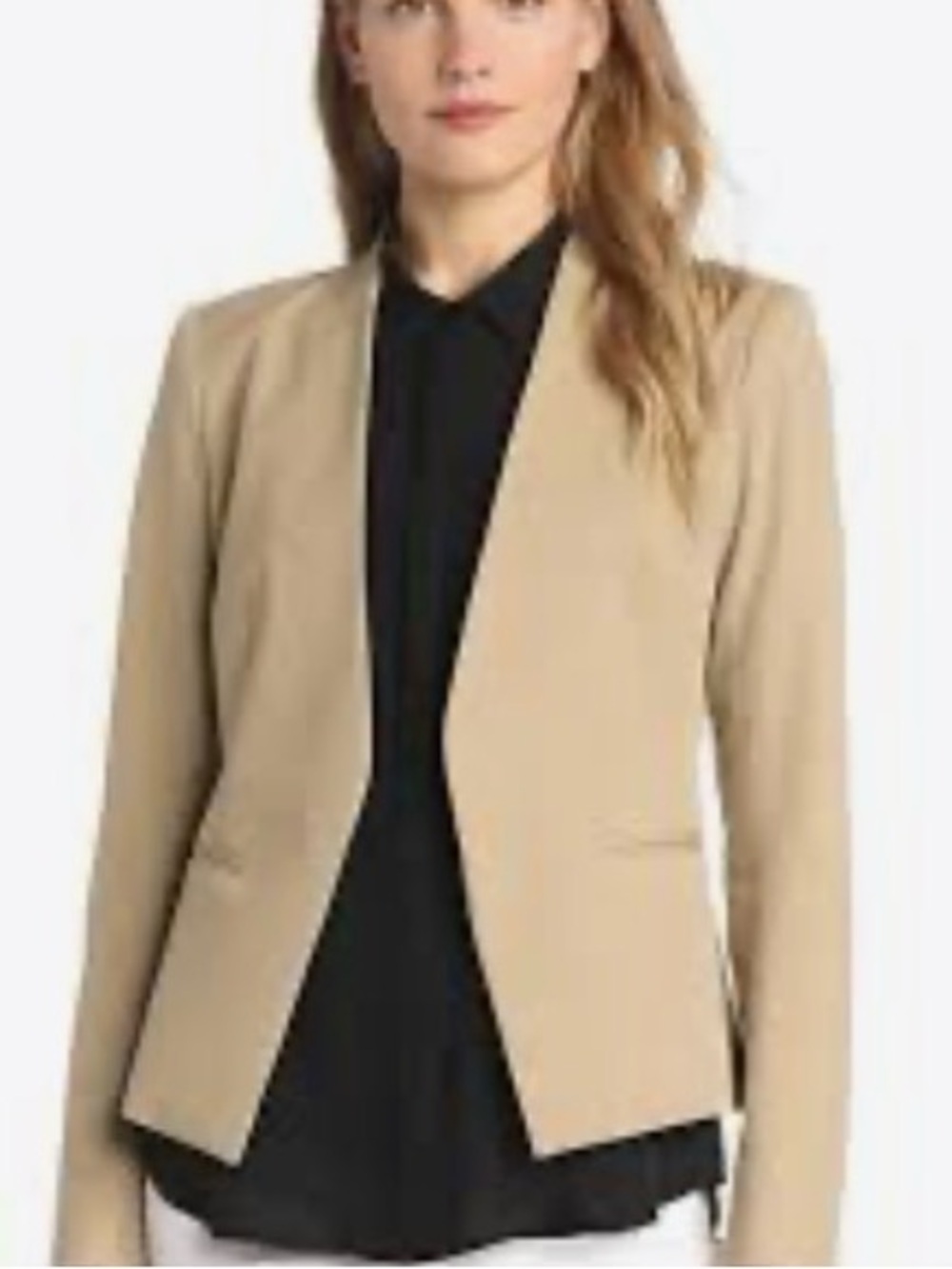 Theory $395 US Lanai Urban Open Front Blazer Size 8